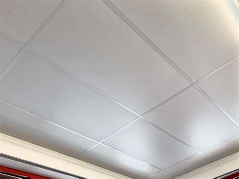 vinyl covered gypsum ceiling panels